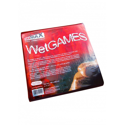 Joydivision - SexMAX WetGAMES Laklaken 180 x 220 cm - Rood