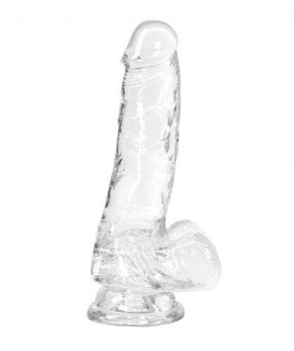Addiction - Crystal Addiction - Transparenter Dildo - 18 cm