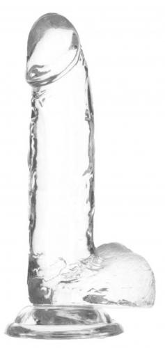 Addiction - Crystal Addiction - Transparenter Dildo - 19 cm
