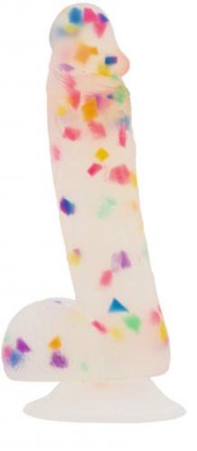 Addiction - Addiction - Party Marty Konfetti-Dildo - 18 cm