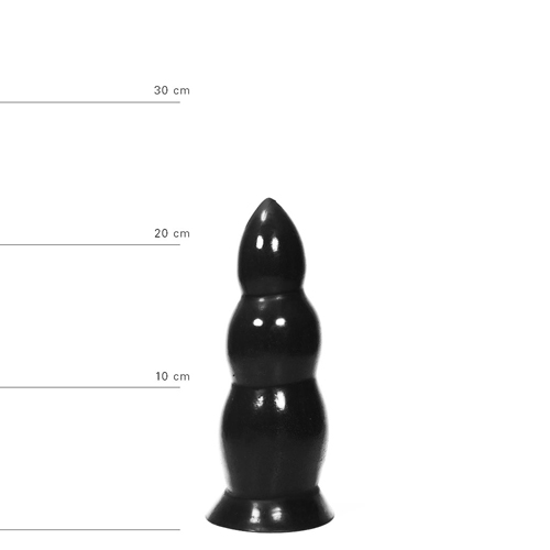 All Black - Dildo 23 cm - Schwarz