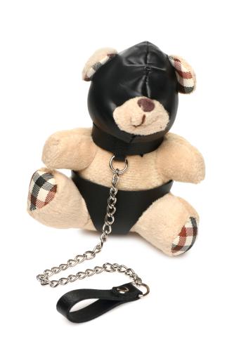 Master Series - Geknebelter Teddybär Schlüsselanhänger