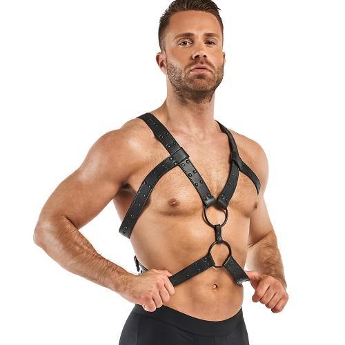 Bedroom Fantasies - Rocco Bondage-Harness - Schwarz