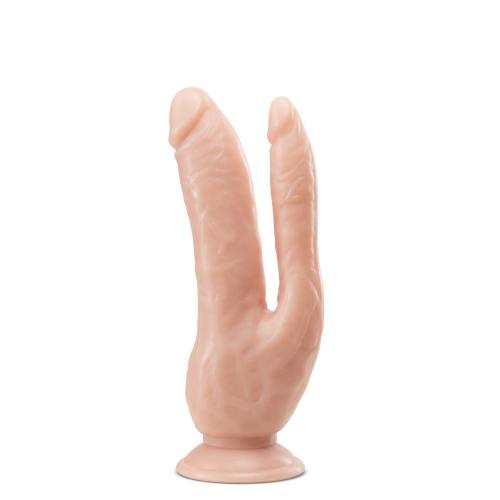 Dr Skin - Dr. Skin – Doppeldildo 21,6 cm – Vanille