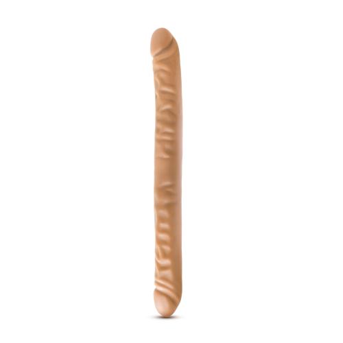 Dr Skin - Dr. Skin – Realistischer Doppel-Dildo 45,7 cm – Mokka