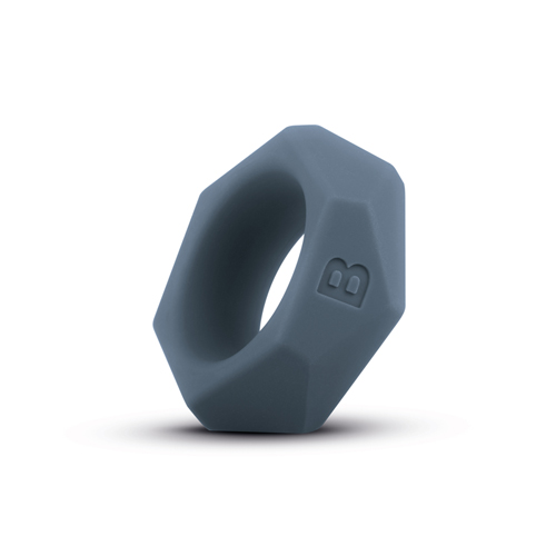 Boners - Boners Cockring Met Diamant Design - Grijs