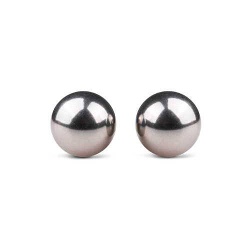 Easytoys Geisha Collection - EasyToys – Magnetische Ben Wa Liebeskugeln 19 mm in Silber