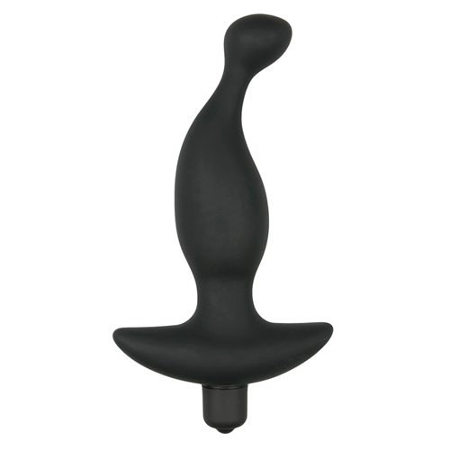 Easytoys Anal Collection - Schwarzer Prostata-Vibrator aus Silikon