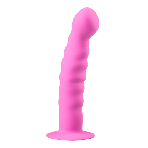 Easytoys Anal Collection - Saugnapf-Dildo aus Silikon - Rosa