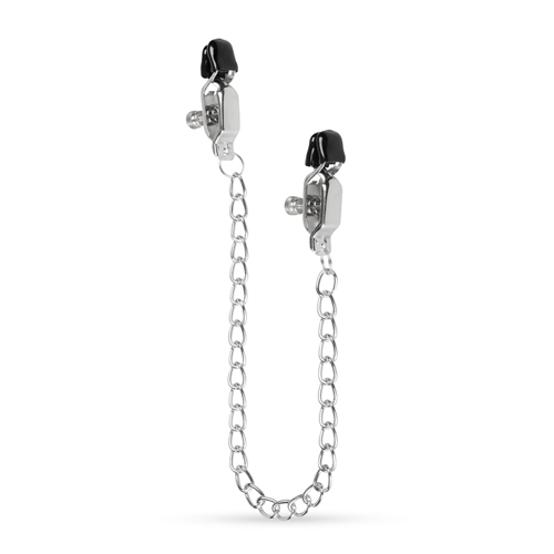 Easytoys Fetish Collection - Große Nippelklemmen mit Kette