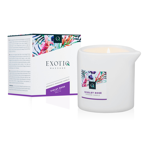 Exotiq - Exotiq Massagekerze Violet Rose - 200g