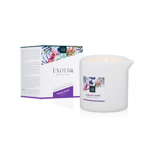 Exotiq - Exotiq Massagekerze Violet Rose - 60g