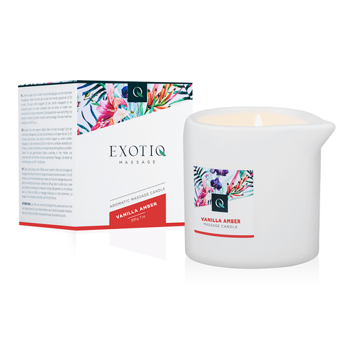 Exotiq - Exotiq Massagekerze Vanilla Amber - 200g