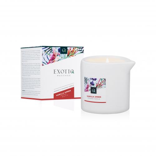 Exotiq - Exotiq Massagekerze Vanille Amber - 60g