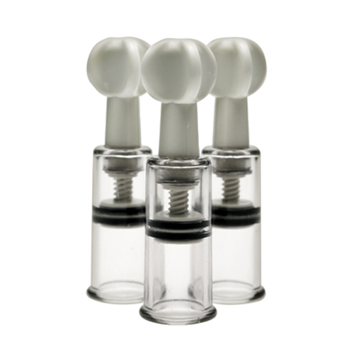 Master Series - Max Twist Nippel und Klitoris Pumpen - 3 Stück